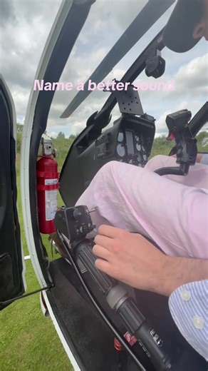 Hughes 500 Helicopter Startup Sound Experience