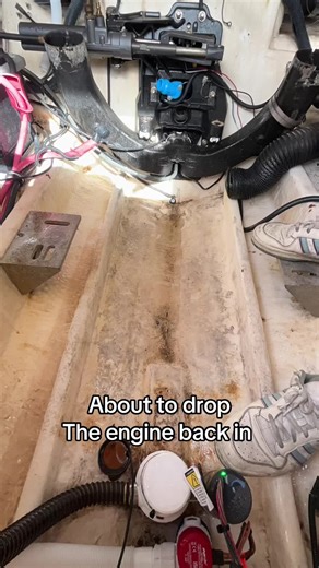 Boat Restoration Progress: Engine Installation