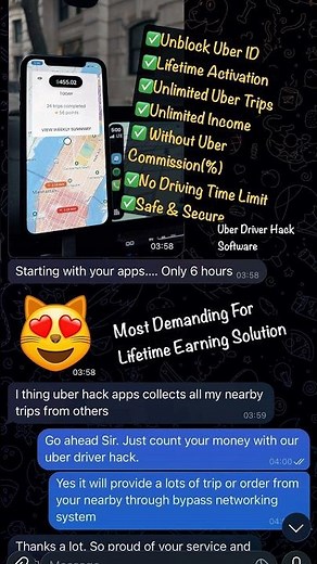 Uber Hack. Lifetime Earning Solution. All in One. #uber #ubereats #uberdriver #usa