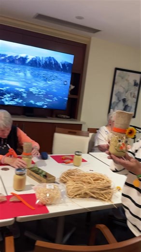 Cozy fall crafts are perfect for rainy days! | Sunridge Gardens Seniors' Community