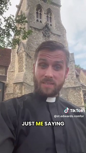 Here is our new Vicar Father Jordan with a welcome message! #romford #yourchurch #StEdwards #Christianity #✝️