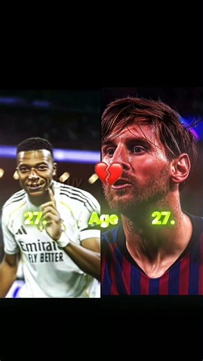 Was Mbappé Already Better Than Messi at 27? 😱 📊”