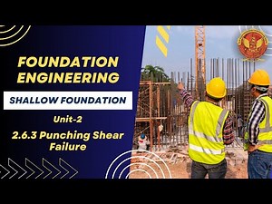 2.6.3 Punching Shear Failure | CE802(B) |