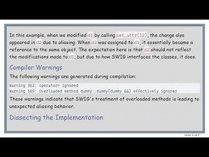 Avoiding C+ + -to-Python Aliasing with SWIG