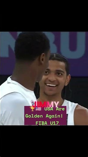 🏆 Team USA Wins U17 World Cup Gold Again! #TeamUSA #FIBAU17 #Basketball #WorldChampions #U17WorldCup