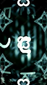 Futuristic Digital Interface: Advanced AI Symbols Encryption Codes