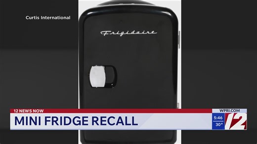 Mini fridges sold at Target recalled
