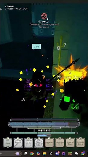 He Accepted His Fate... 💀💔 (CREDIT:opgamer_) #deepwoken