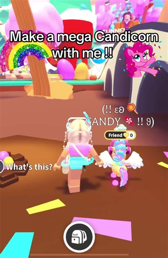 I love it!! 🍭🍫🍬🧁🍰🍦 #viral #fyp #adoptme #candicorn #update