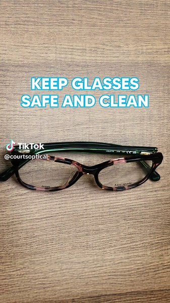 Keep your glasses spotless by cleaning them daily with a microfiber cloth and lens-safe solution. A little care goes a long way! Need new glasses? Book an appointment online and pay nothing down on 6-24 month of credit. Click the link in the bio. #CourtsOpticalJA #fyp #foryourpage #foryou #caribbeantiktok
