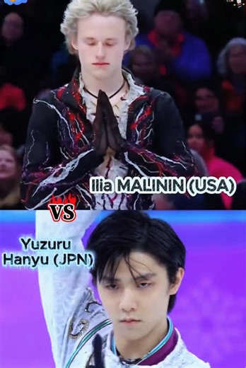 No Backflip - Does Ilia Malinin still stand a chance against Yuzuru Hanyu ? #iceskatingtiktok #iliamalinin #yuzuruhanyu #fyp #usa
