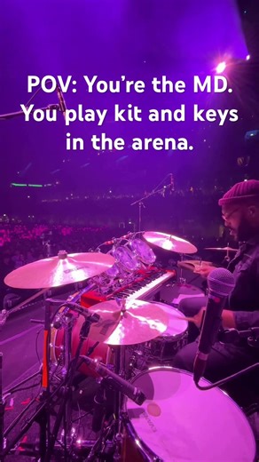 Insane keyboard and drums combo. #drums #keyboard #musician