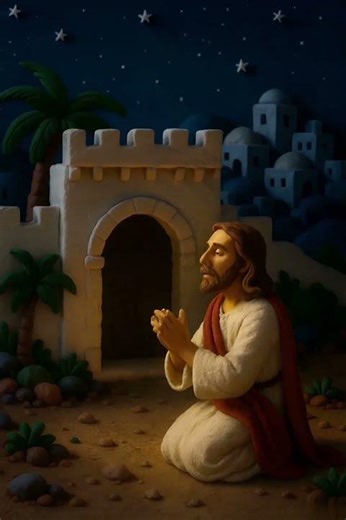 Jesus Bearing the Cross — An Eternal Witness on the Way of Suffering