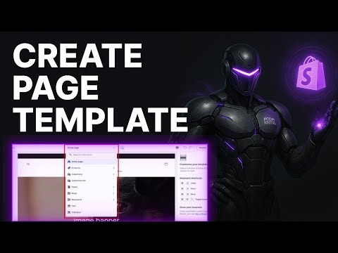 How to Create Shopify Page Templates (2026) | Theme Editor