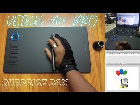 VEIKK A15PRO Review | Drawing using veikk a15 pro | animation using veikk a15 pro