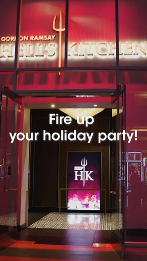 Turn up the heat on holiday dinner 🔥 Hell’s Kitchen Private Dining Room reservations are open! #HarrahsSoCal #Funner #HellsKitchenSoCal https://harrahssocal.com/dining/hells-kitchen | Harrah's Resort Southern California