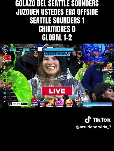 Tigres vs Seattle Sounders Hoy en Vivo