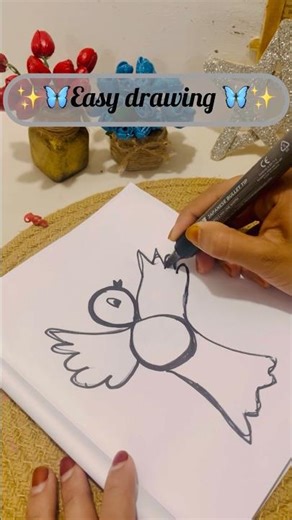 ✨🎀ഒരു കുട്ടി giveaway ആയാലോ🎀✨#shortsfeed #easydrawing #art #shorts