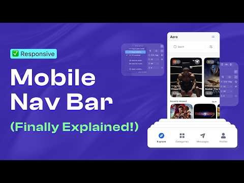 How to Create a Responsive Bottom Navigation Bar in Figma 2026