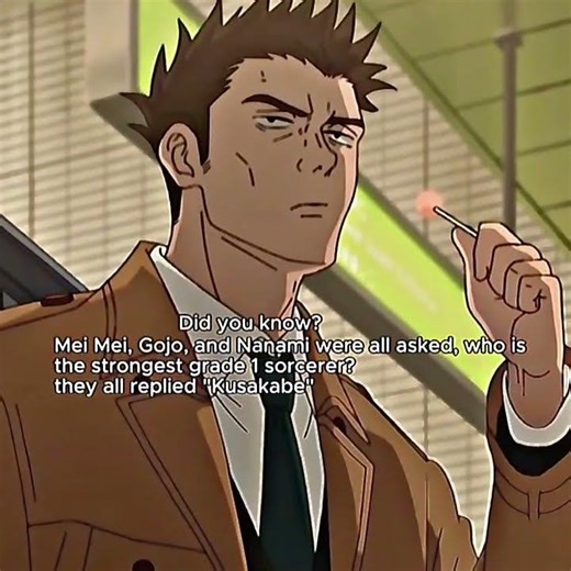 His technique is to avoid trouble #kusakabe #jujutsukaisenedits