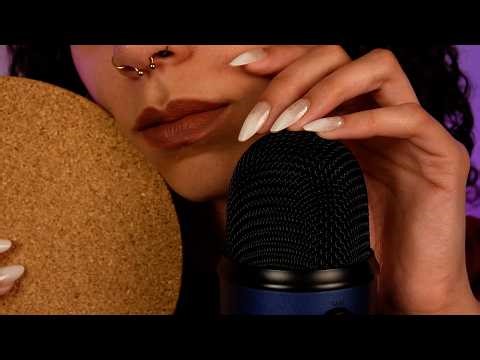 1 Hour of Gentle ASMR ✨ (soft inaudible, mouth sounds, tapping, mic scratching)