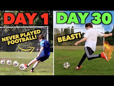 How Good Can You Get at FOOTBALL in 30 Days?