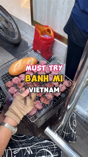 Nicholas Effendi on Instagram: "Banh Mi with NO Pate?! Yup feels like it’s a thing, we saw this spot where the line was long just near the famous Banh Mi Huynh Hoa 🥖 It’s run by two lovely auntie, one preparing the banh mi toppings and the other cooking the aromaric pork meatballs. 📍 Bánh Mì Thịt Nướng Ngon Saigon or also known as Bánh Mì 37 39 Nguyen Trai, District 1, HCMC Follow @nickandhelmi for more Travel and Food Guides For discounted Vietnam travel activities on Klook use code🧑‍💻 FUNT