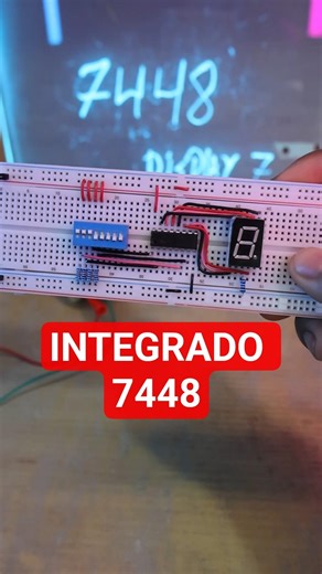 7448 integrated circuit #engineering #mechatronics #science
