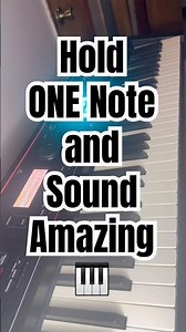 Hold ONE Note and Sound Amazing 🎹