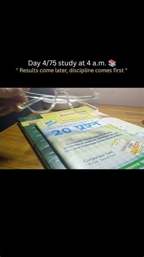 4:00 AM Study Routine | Day 4 of 75 | Still Showing Up
