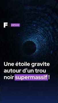 Cette étoile gravite autour d'un trou noir à 25 000 km/s !