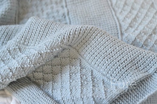 EASY Blanket Knitting Pattern Jasper Small/baby Blanket Large Sofa Throw/afghan - Etsy