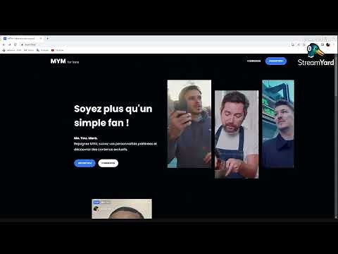 Découverte du réseau social MYM Fans