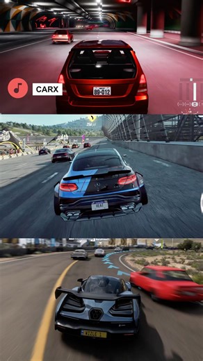 Which Racing Game Looks Best? CarX vs NFS Heat vs Forza #gaming