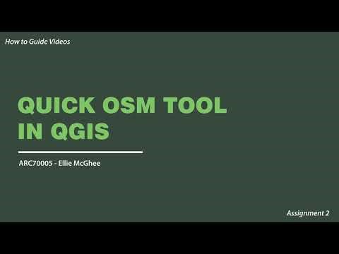 How to download and use Quick OSM tool in QGIS