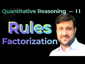 Factorization | Methods of Factorization | Solution of Equations