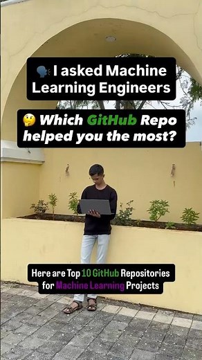 GitHub Repositories for Machine Learning Projects