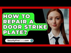How To Repair A Door Strike Plate? - SecurityFirstCorp.com