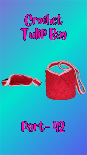 BEAUTIFUL Tulip Purse with Crochet!- Part 42! Learn how to create a stunning tulip-inspired purse using the art of crochet! In this tutorial, we'll guide you through a step-by-step process to make your own beautiful and functional tulip purse. From choosing the right yarn to adding the perfect finishing touches, we'll cover it all. Whether you're a beginner or an experienced crocheter, this project is perfect for anyone looking to add a touch of elegance to their accessory collection. So grab yo