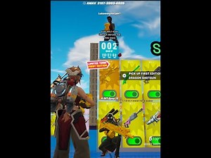 New Limited Time First Edition Dragon Shotgun AWAV map 1v1 With Every Gun with LukeMonsterjam1