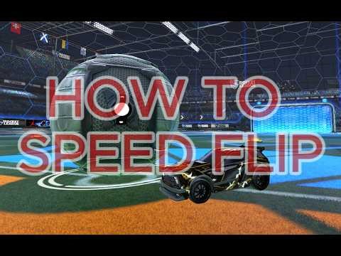 How to speed flip in Rocket Leage IM SSL 3 BTW