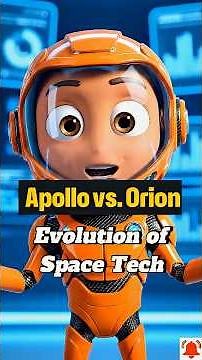 Apollo vs. Orion: The Evolution of Space Tech in Stunning 3D#SpaceTech #ApolloVsOrion #UnrealEngine5