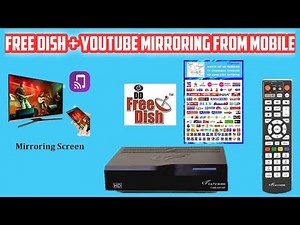 Unboxing | Catvision CSR-401HP WIFI media streaming Device(Black) | Free dish + YouTube streaming