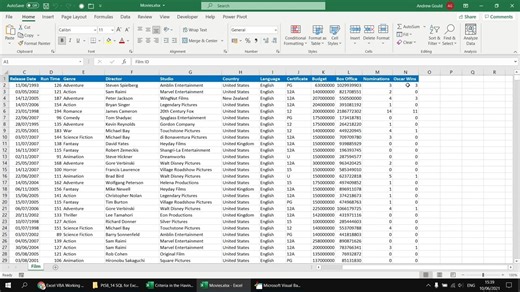 Excel VBA Introduction Part 58.14 - SQL for Excel Files - Criteria in the Having