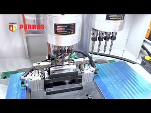 SPM Machine for drilling and chamfering 7 holes simultaneously