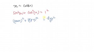 SOLVED:Why don't we ever have cause to use the trigonometric substitution x=cosu ?