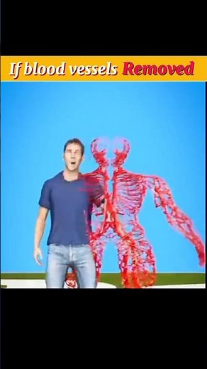 "💉 If Blood Vessels Are Removed 🧬" #facts #sciencefacts