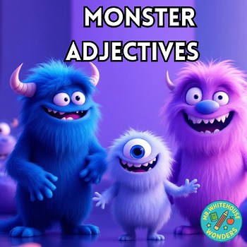 Monster Adjectives Challenge | Grammar Quest | Writing & Grammar | Elementary