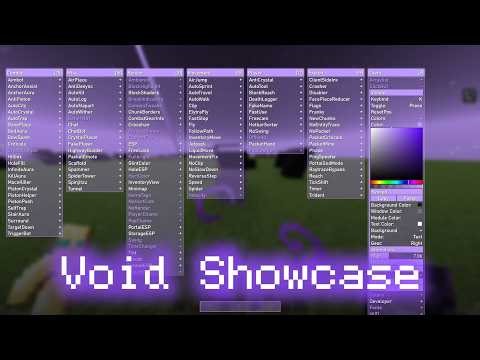 Void Client showcase bedrock edition