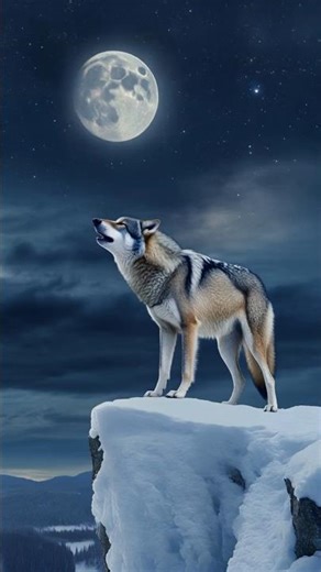 Don't be scared... Wolf Howl for kids. ! #shorts #viralshorts #wolf #wildlife #husky